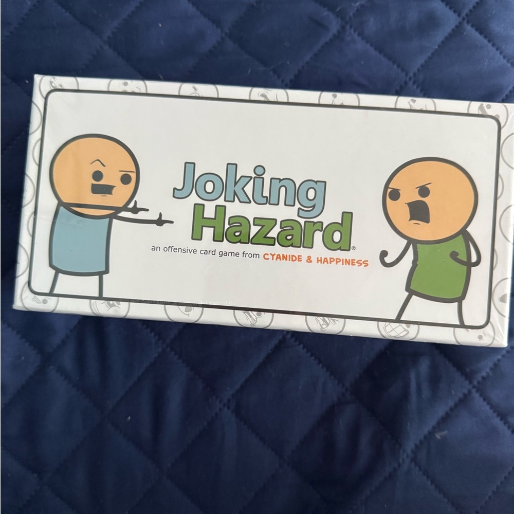 Joking Hazard Card Game by - Green and Blue